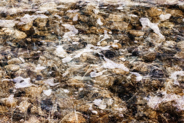 Nature old grunge texture, brown abstract art background