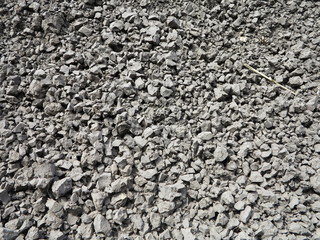 black soil plowed on the field