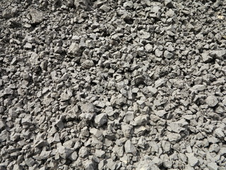 black soil plowed on the field