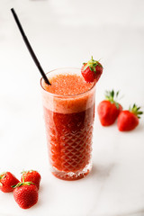 strawberry smoothie