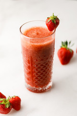 strawberry smoothie