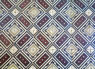 retro tile on earth for background  