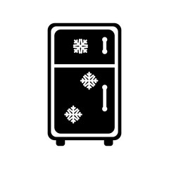 refrigerator icon design, flat style icon collection
