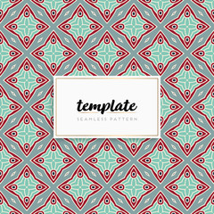 Background mandala seamless pattern vector