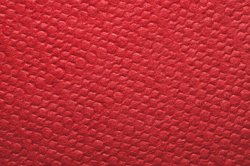 Red rough background. paper material macro texture