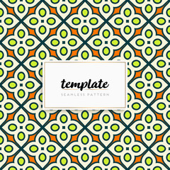 Background mandala seamless pattern vector