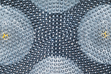 Abstract background with bubbles. transparent led light macro texture. light emitting diode cells close up. lamp diffuser