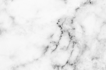 white marble texture with natural pattern for background or design art work.