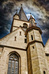 Fototapeta premium old gothic architecture