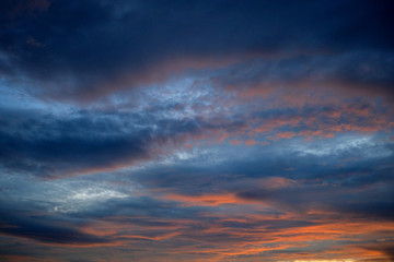 Fototapeta premium Sunset in Jeju Island, South Korea.