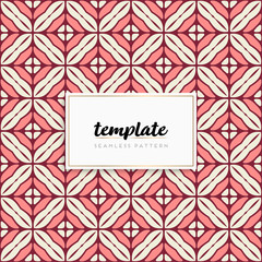 Background mandala seamless pattern vector