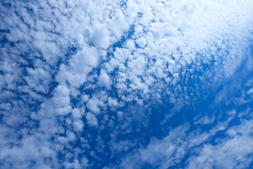 Blue sky and clouds taken in Jeju Island.