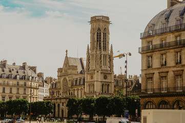 Fototapeta na wymiar Paris, France - June 1, 2012. Notre Dame de Paris
