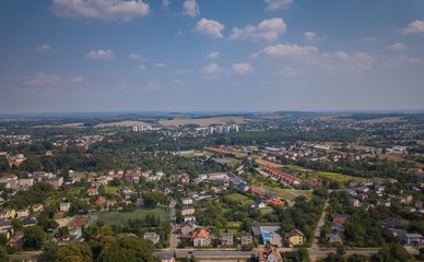 Obraz premium Tarnowskie Gory City Town Slask Silesia Polska Poland Tarnowitz 