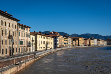 Fototapeta premium A look around Pisa Italy