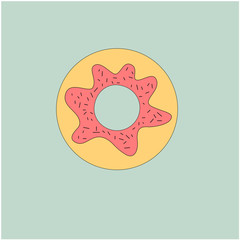 sweet donut icon