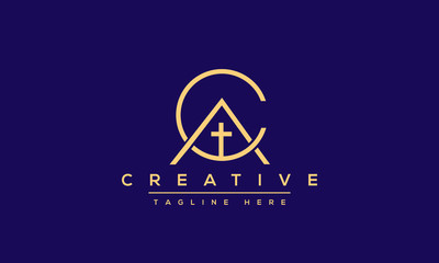 Modern letters AC, A&C Logo Design Template Vector.