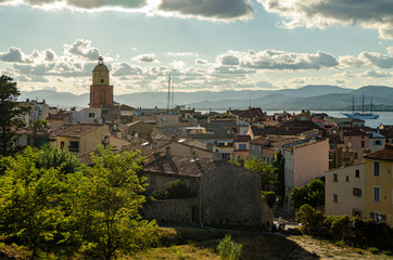 Obraz premium Blick auf St. Tropez