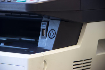 Laser Printer Power Button