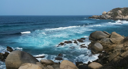 COLOMBIA BEACH CARTAGENA LANDSCAPE SEA SAND OCEAN SUNSET PARADISE