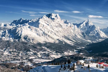 Papier Peint photo autocollant Dolomites Cortina d'Ampezzo