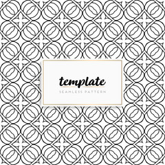 Background mandala seamless pattern vector