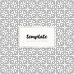 Background mandala seamless pattern vector