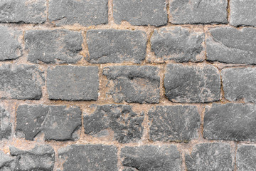 abstract background of old stone wall close up