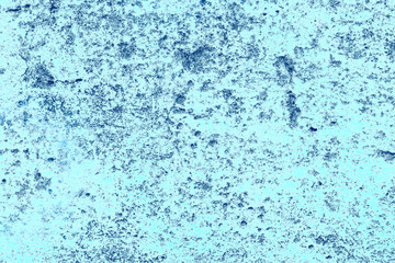 Fototapeta na wymiar Abstract blue and cyan paint on a surface, texture art background.
