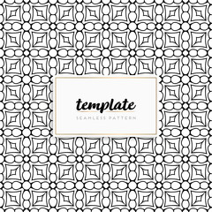 Background mandala seamless pattern vector