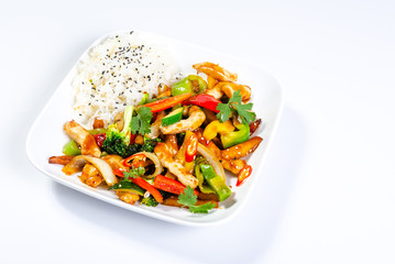 asitisches Hühnerfleisch