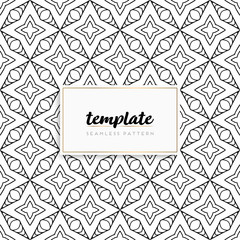 Background mandala seamless pattern vector