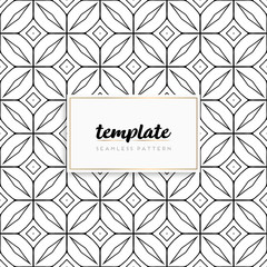 Background mandala seamless pattern vector