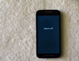 Smart phone display with different apps