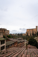 A view of Siena Italy