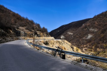 Outdoor photography of rocky landscape