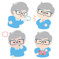 Covid-19 coronavirus sign vector.