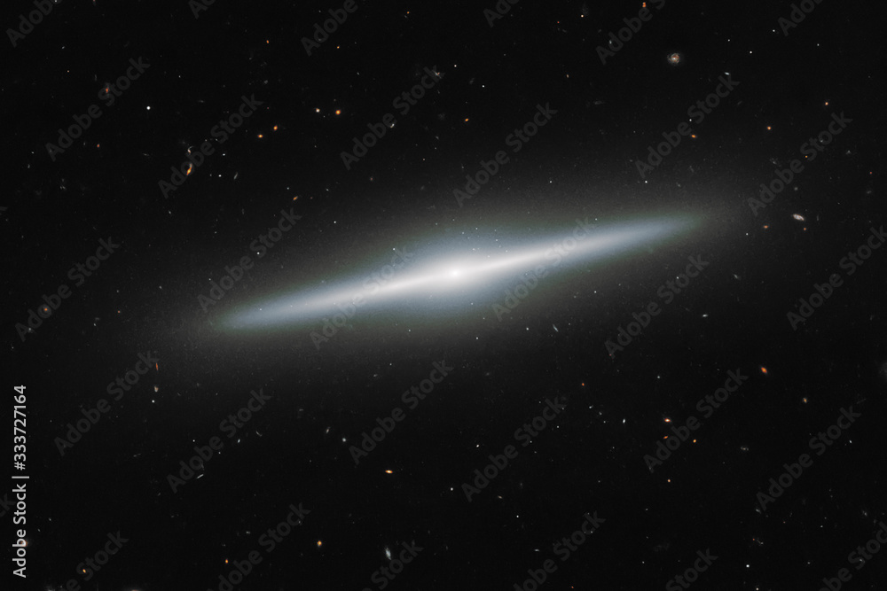 Wall mural space galaxy edge background. elements of this image furnished by nasa. retouched image.