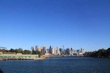 City Center Skyline of Sydney, Australia