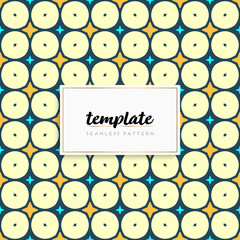 Background mandala seamless pattern vector