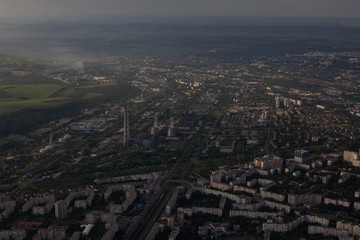 City view from above