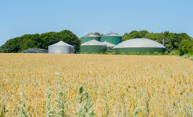 Biogasanlage zur Stromerzeugung und Energiegewinnung 