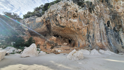 river in the mountains