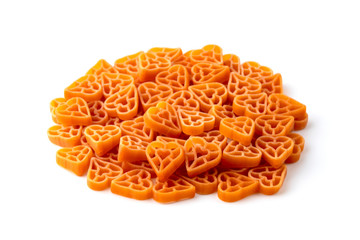 Heart shaped pasta