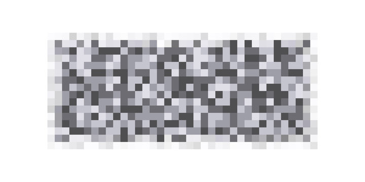 Censor pixeled bar. Nudity skin or sensitive text adult content cover. Abstract censorship blurred mosaic monochrome pattern.