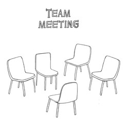 Team meeting in absentia