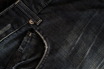 Fototapeta premium poches avant d'un jean