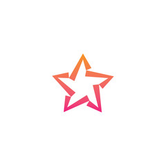 Star Logo Template vector icon illustration design