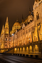 Fototapeta na wymiar A view of Budapest Hungary