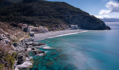 Coastal scenery from Cap Corse